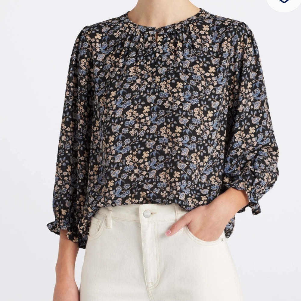 Papermoon Grace Ruffle Sleeve Blouse